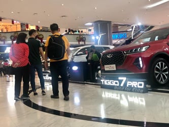 Hadir di 7 Kota Besar Pop Up Showroom Chery Sapa Langsung Calon Konsumen, Simak Lokasinya